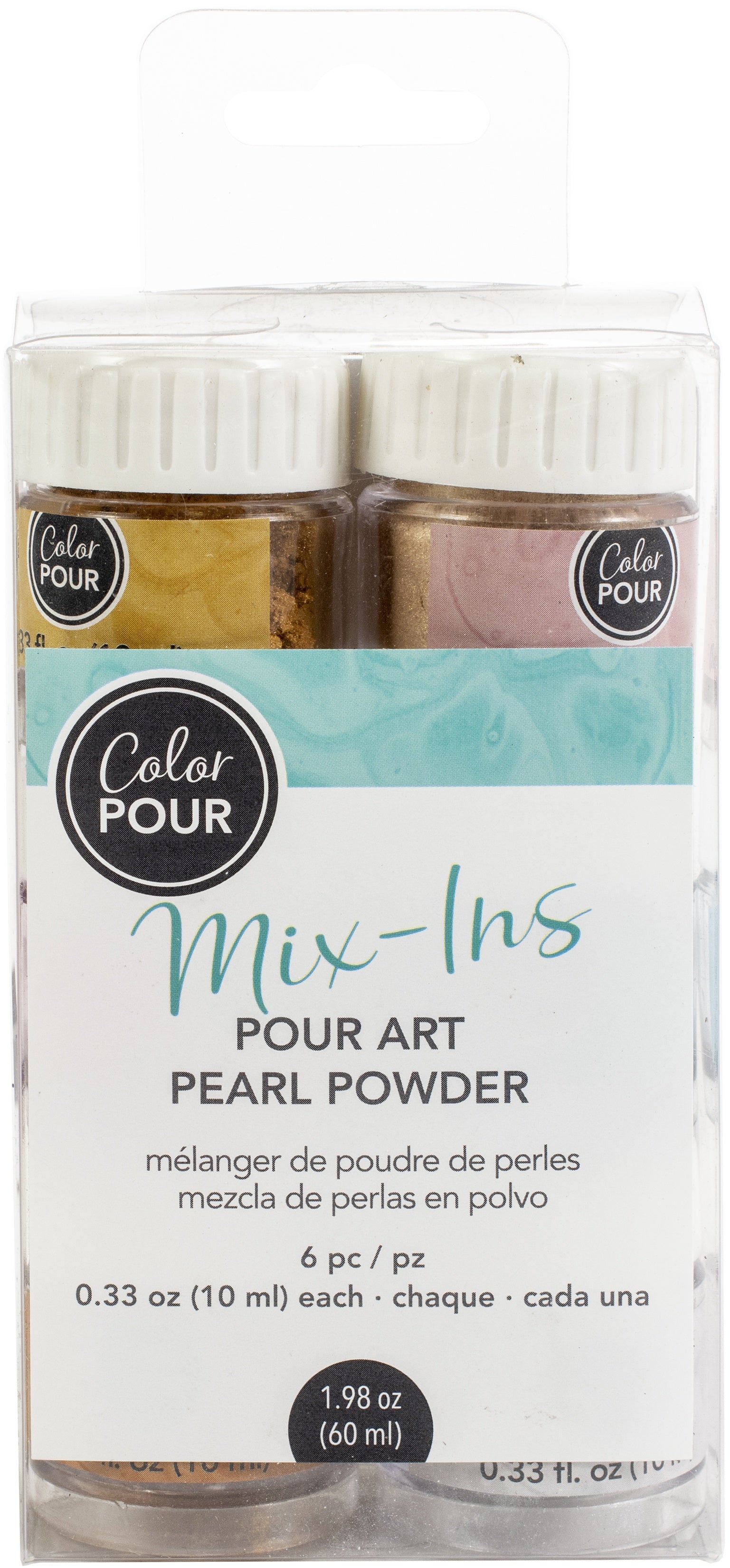American Crafts Color Pour Pearl Powder Mix-In Kit